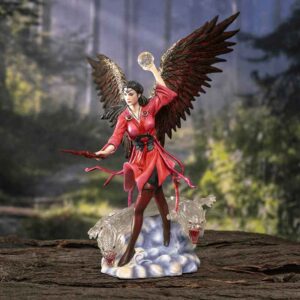 Air Elemental Sorceress Statue