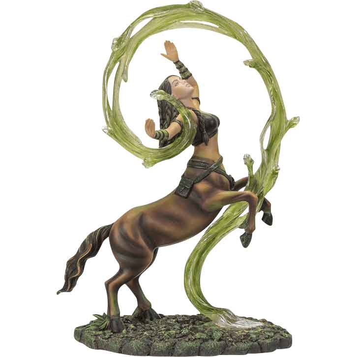 Earth Elemental Sorceress Statue