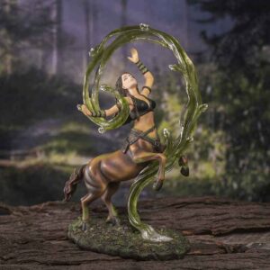 Earth Elemental Sorceress Statue