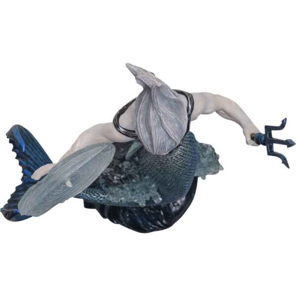 Water Elemental Wizard Statue