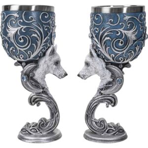 Wild at Heart Wolf Goblet Set