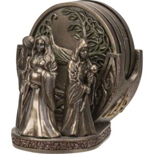 Mother Maiden Crone Coaster Set