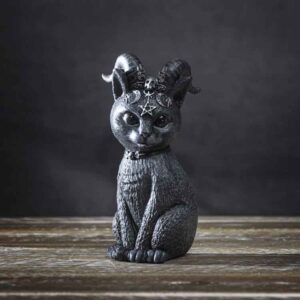 Pawzuph Demon Cat Statue