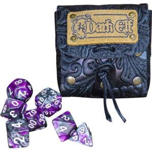 Dice Bag - Dark Elf