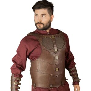 Edekan Leather Cuirass - Brown