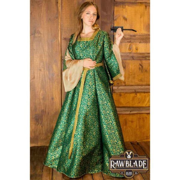 Aquitania Noble Dress - Green