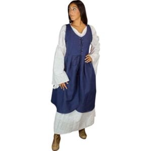 Marketta Surcoat Overdress - Blue