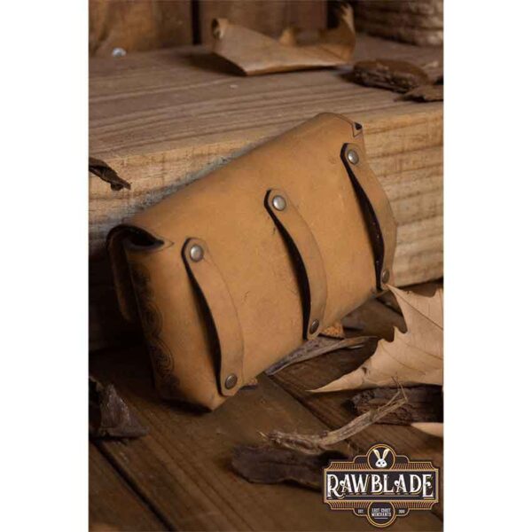 Large Lassel Pouch - Brown