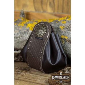 Large Wanderer Leather Pouch - Brown
