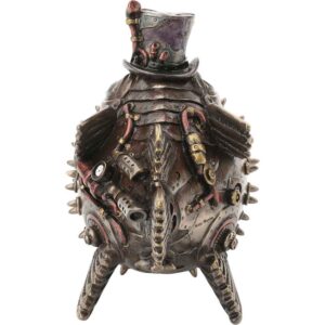 Steampunk Puffer Fish Statue