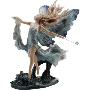 Colorful Where Moonbeams Fall Fairy Statue