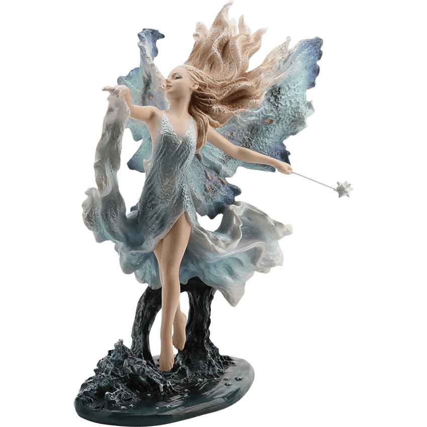 Colorful Where Moonbeams Fall Fairy Statue