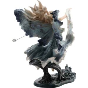 Colorful Where Moonbeams Fall Fairy Statue