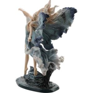Colorful Where Moonbeams Fall Fairy Statue