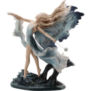 Colorful Where Moonbeams Fall Fairy Statue
