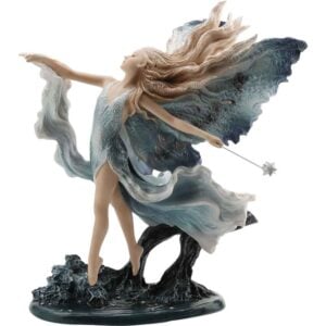Colorful Where Moonbeams Fall Fairy Statue