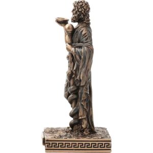 Bronze Asclepius Greek Pantheon Statue