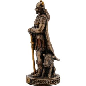 Bronze Freyr Norse God Statue
