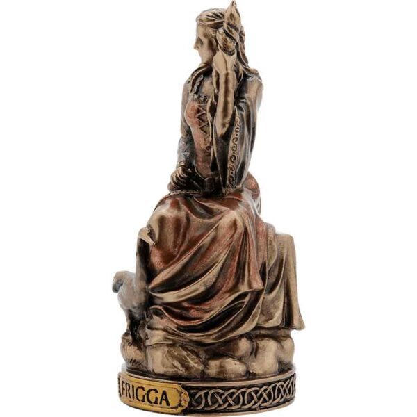 Bronze Frigga Norse Goddess Statue