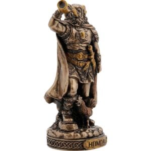 Bronze Heimdall Norse God Statue