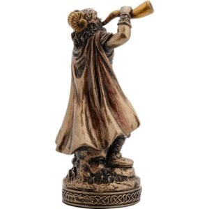 Bronze Heimdall Norse God Statue