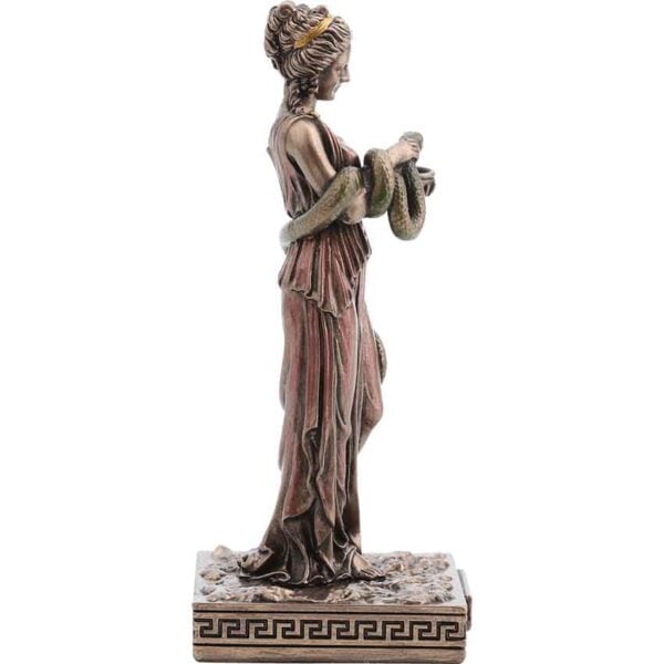 Bronze Hygieia Greek Pantheon Statue