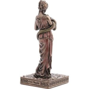 Bronze Hygieia Greek Pantheon Statue