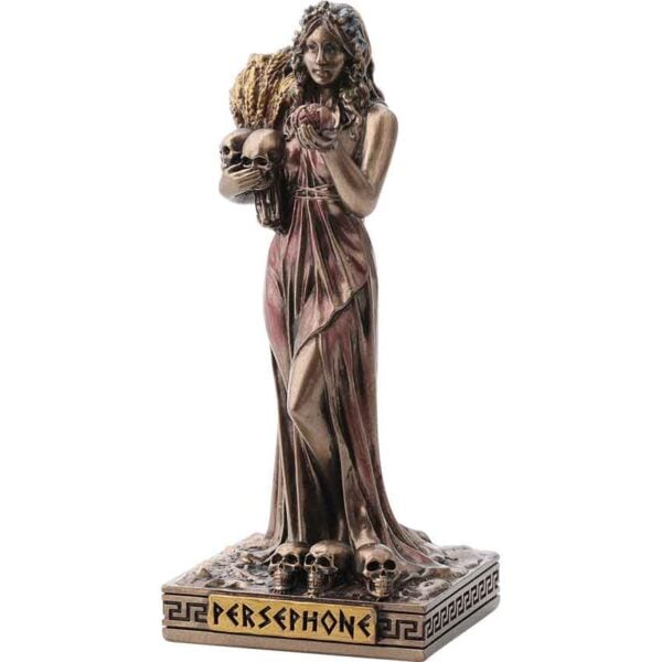 Bronze Persephone Greek Pantheon Statue
