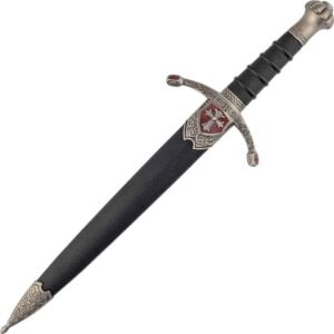 Red Shield Crusader Dagger