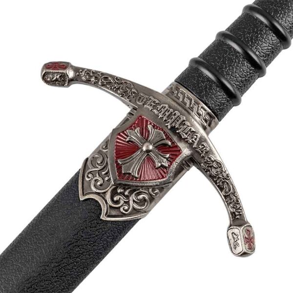 Red Shield Crusader Dagger