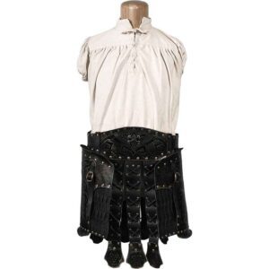 Odomar Viking Leather Belt - Ashen