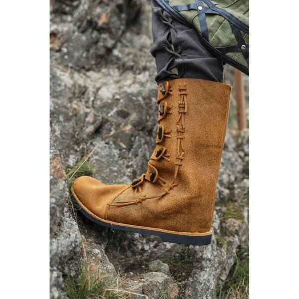 Odin Viking Boots - Brown