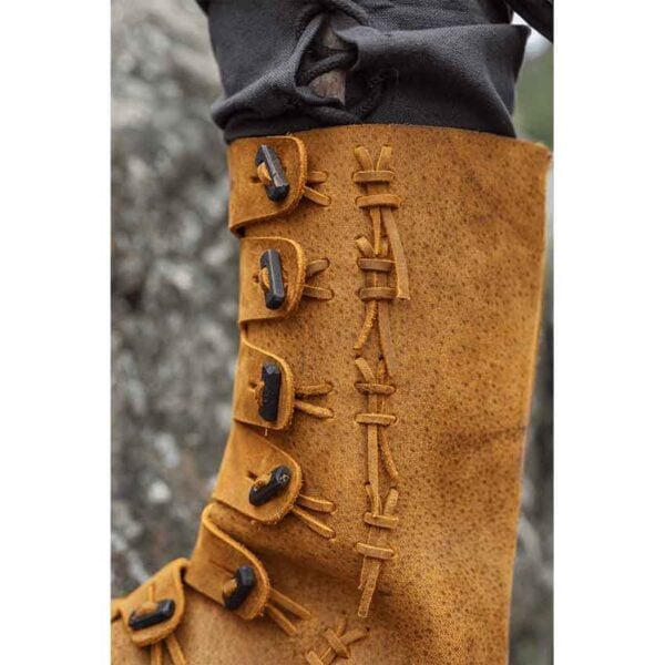 Odin Viking Boots - Brown