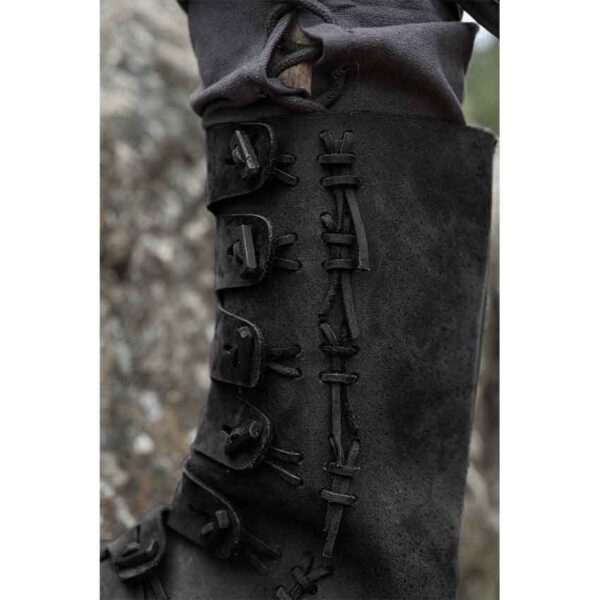 Odin Viking Boots - Black