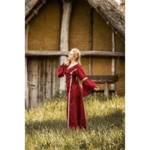 Sophie Medieval Dress - Red