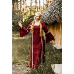 Sophie Medieval Dress - Red
