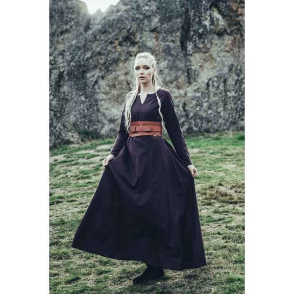 Lina Viking Underdress - Dark Brown