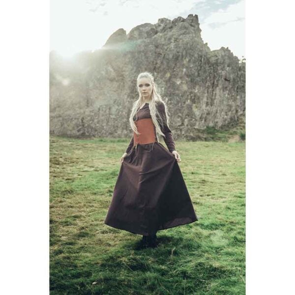 Lina Viking Underdress - Dark Brown