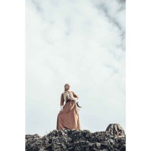 Freya Viking Dress - Sand