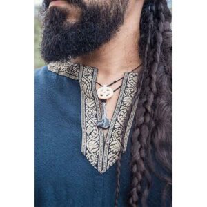 Richard Short Sleeve Viking Tunic - Blue