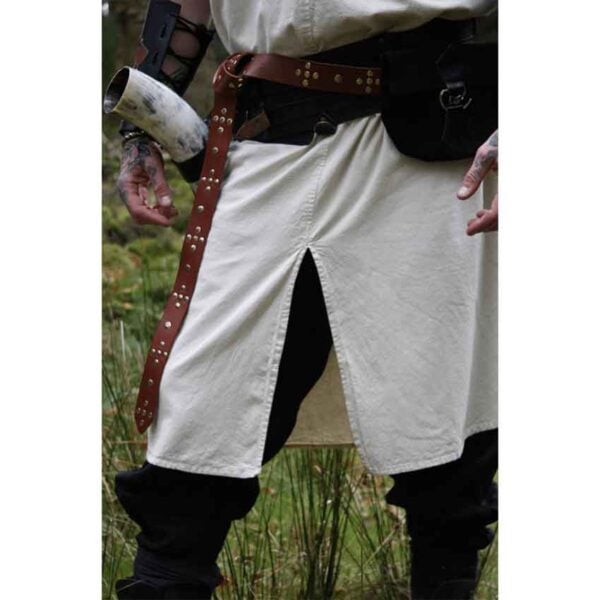 Richard Short Sleeve Viking Tunic - Natural