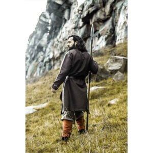 Freki Embroidered Viking Tunic - Brown