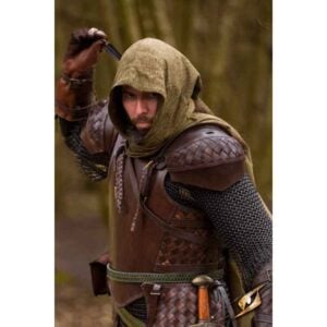 Ranger Leather Shoulders - Brown