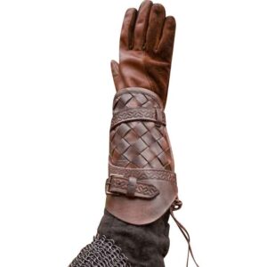 Ranger Leather Bracers - Brown