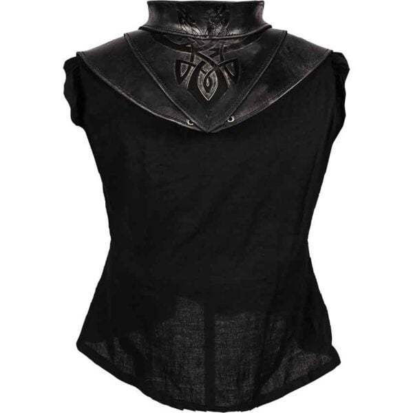 Epic Shieldmaiden Neck Armor - Ashen