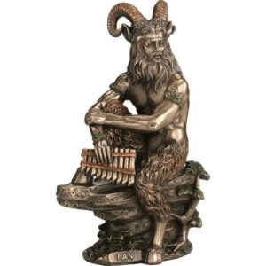 Bronze Pan Greek God Statue