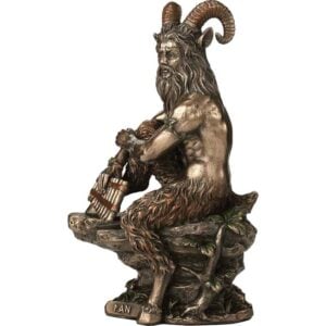Bronze Pan Greek God Statue
