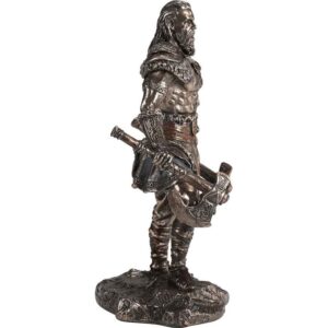 Dual Axe Viking Warrior Statue