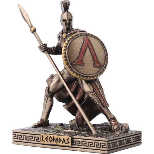 Bronze Leonidas Greek Warrior Statue