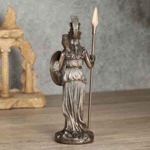Bronze Athena Greek Goddess Statue